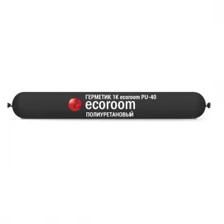 Герметик полиуретановый ECOROOM PU-40 туба 600 мл. для межпанельных швов