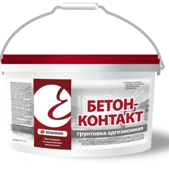 Грунтовка акриловая Ecoroom бетон-контакт