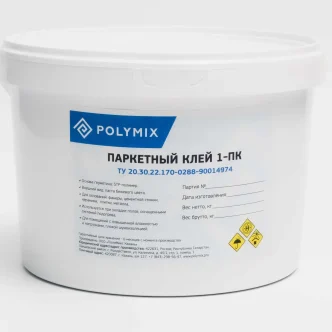 Клей для паркета полимерный однокомпонентный на основе силан-терминированного полимера (фасовка 1,5 кг / 7,5 кг / 18 кг)