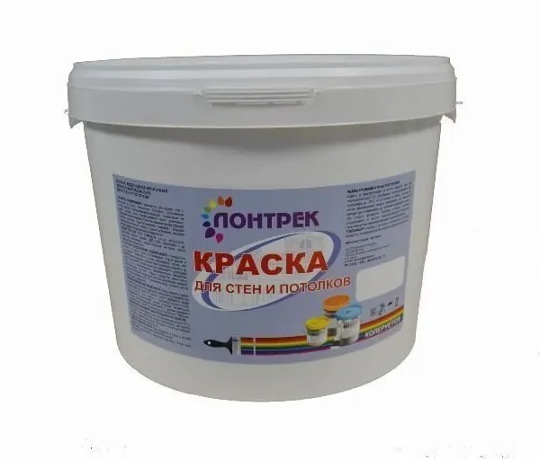 Краска ВДАК 20-03 СЛ супербелая для стен и потолков