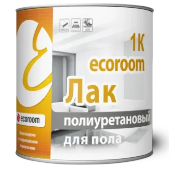 Лак полиуретановый 1К ecoroom для паркета
