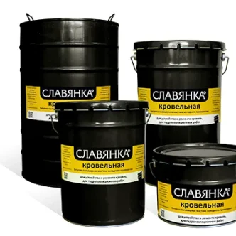 Мастика гидроизоляционная кровельная СЛАВЯНКА холодного применения